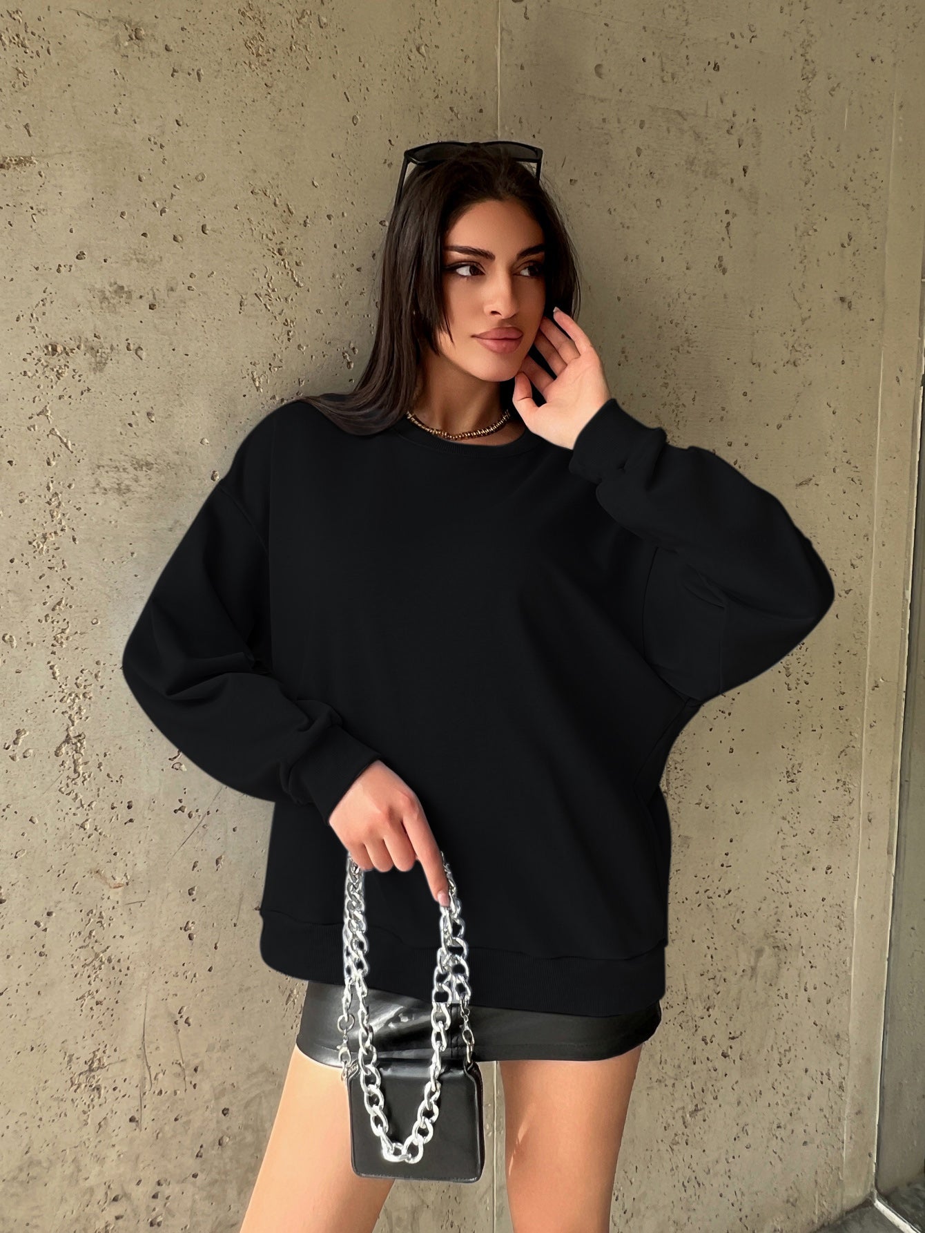Bluza zimowa z polaru, wersja gruba 220g, ciepła i modna(TWZ255)
