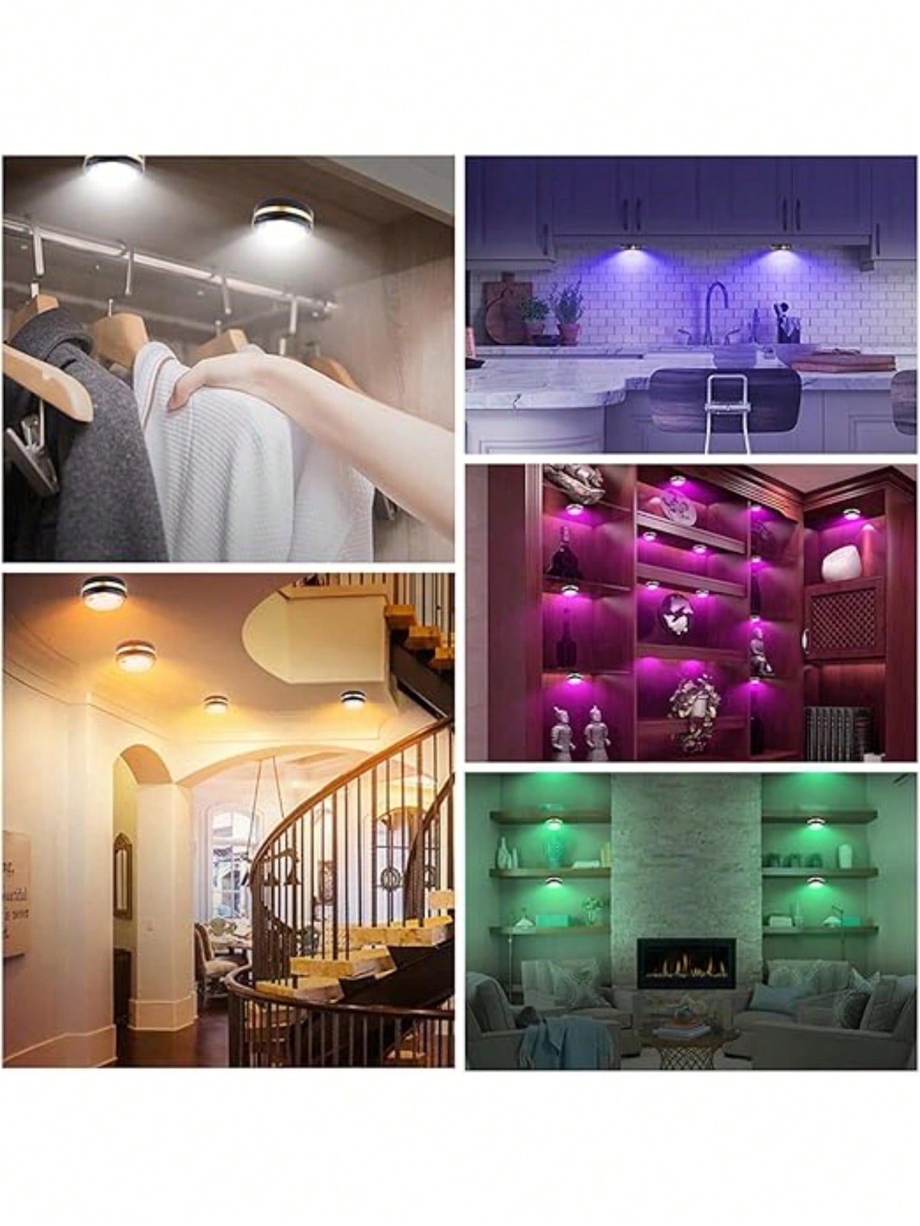 Mała lampa magiczna kula, lampa projekcyjna, lampa sceniczna z wodnym wzorem, kolorowa, obrotowa lampa nastrojowa, lampa z rozgwieżdżonym niebem, lampa do szafki w garderobie, lampa pat - dekoracyjna lampa nastrojowa sterowana pilotem