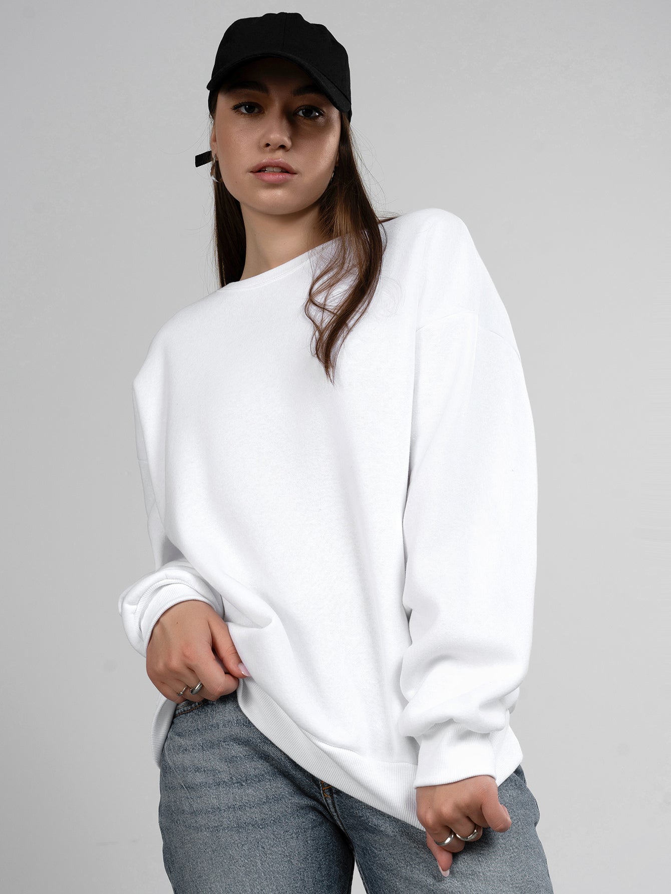 Bluza zimowa z polaru, wersja gruba 220g, ciepła i modna(TWZ255)