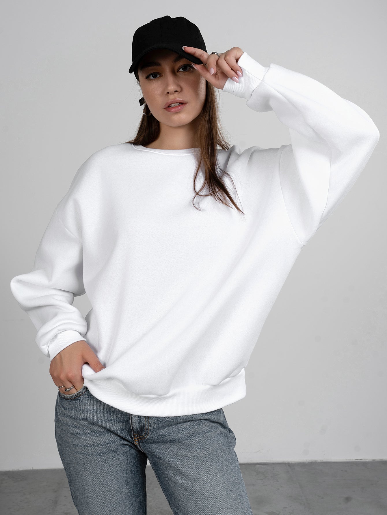 Bluza zimowa z polaru, wersja gruba 220g, ciepła i modna(TWZ255)