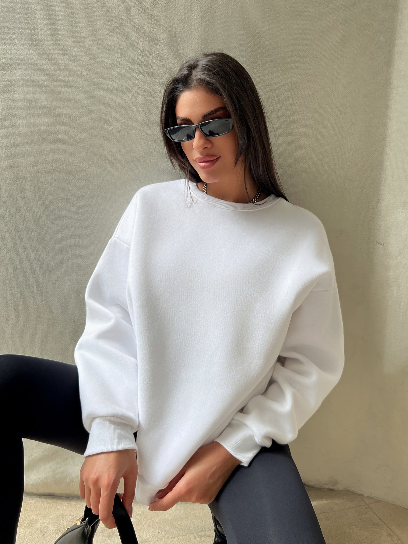 Bluza zimowa, welurowa, gruba, super ciepła(TWZ360)