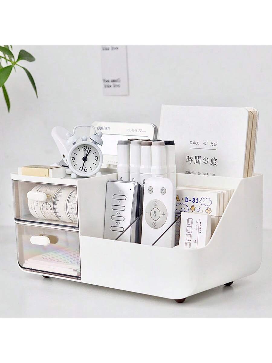 Pudełko do przechowywania artykułów papierniczych, szuflada na biurko, biurko studenckie, uchwyt na długopisy, stanowisko pracy, organizer do dziennika ręcznego, półka na biurko, wielofunkcyjne, biurko studenckie