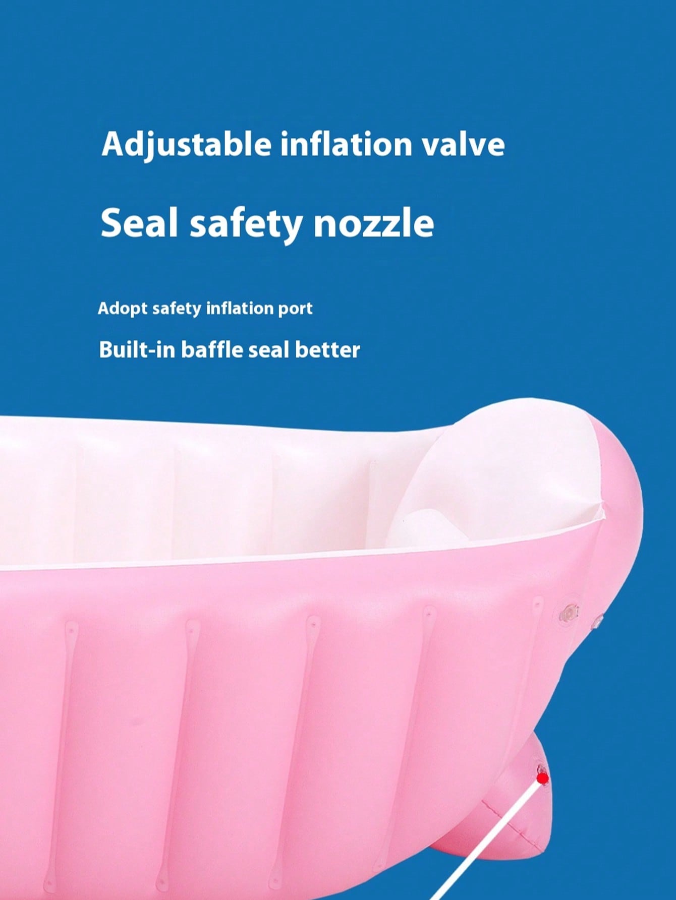 Mała dmuchana wanna/wanna dmuchana + z pompką powietrza, składany brodzik, przenośna wanna podróżna, składana wanna, oszczędza miejsce, jest łatwa do przechowywania i przenoszenia, składana wanna basenowa