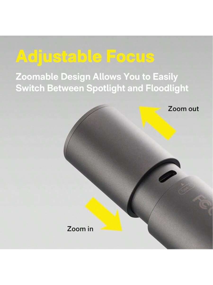 Latarka z haczykiem, łatwa w użyciu i przechowywaniu, super wygodna