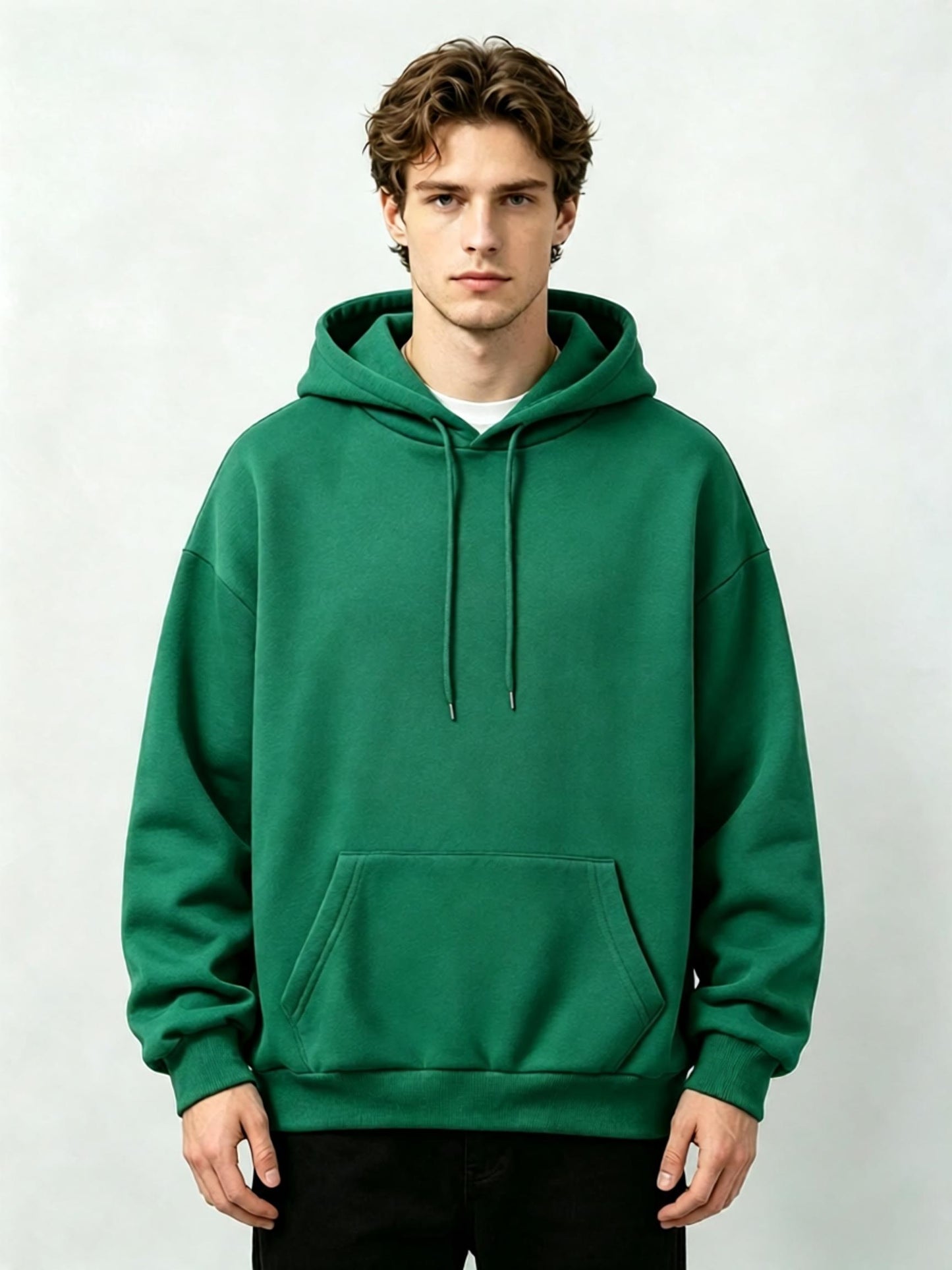 Bluza polarowa uniseks z kapturem i kieszeniami, model  360g MWZKD360  Wiele kolorów do wyboru