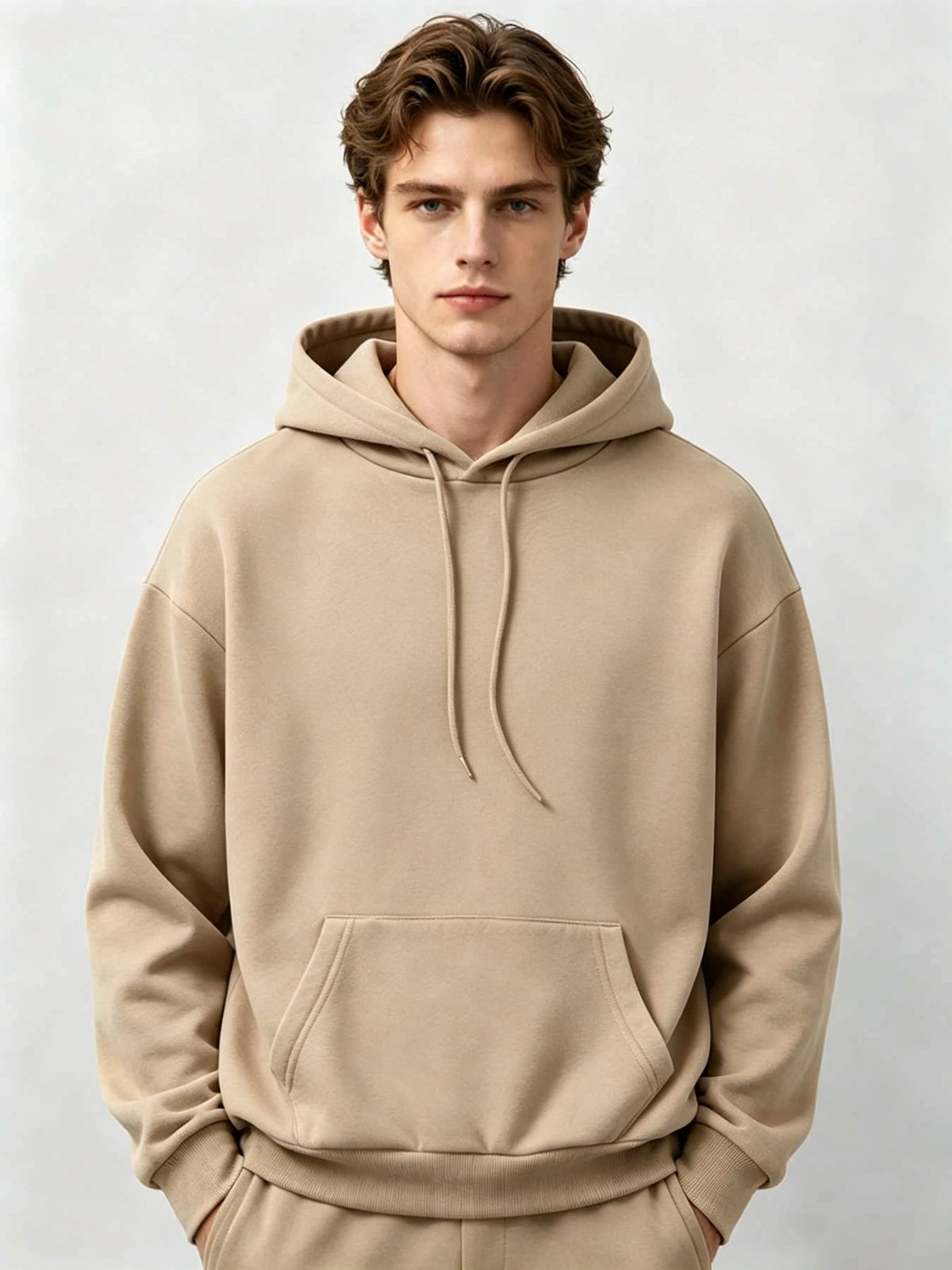 Bluza polarowa uniseks z kapturem i kieszeniami, model  360g MWZKD360  Wiele kolorów do wyboru
