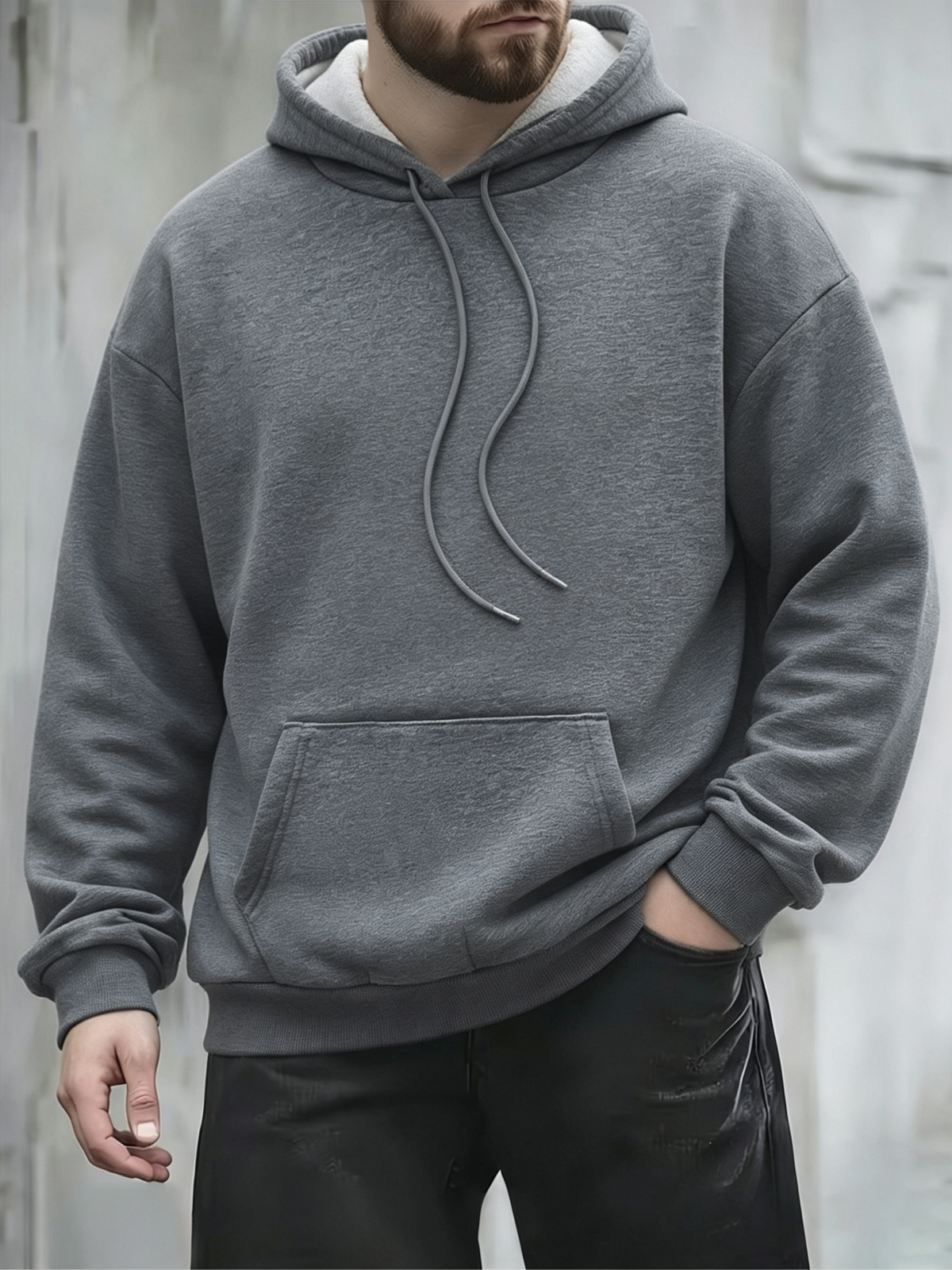 Bluza polarowa uniseks z kapturem i kieszeniami, model  360g MWZKD360  Wiele kolorów do wyboru