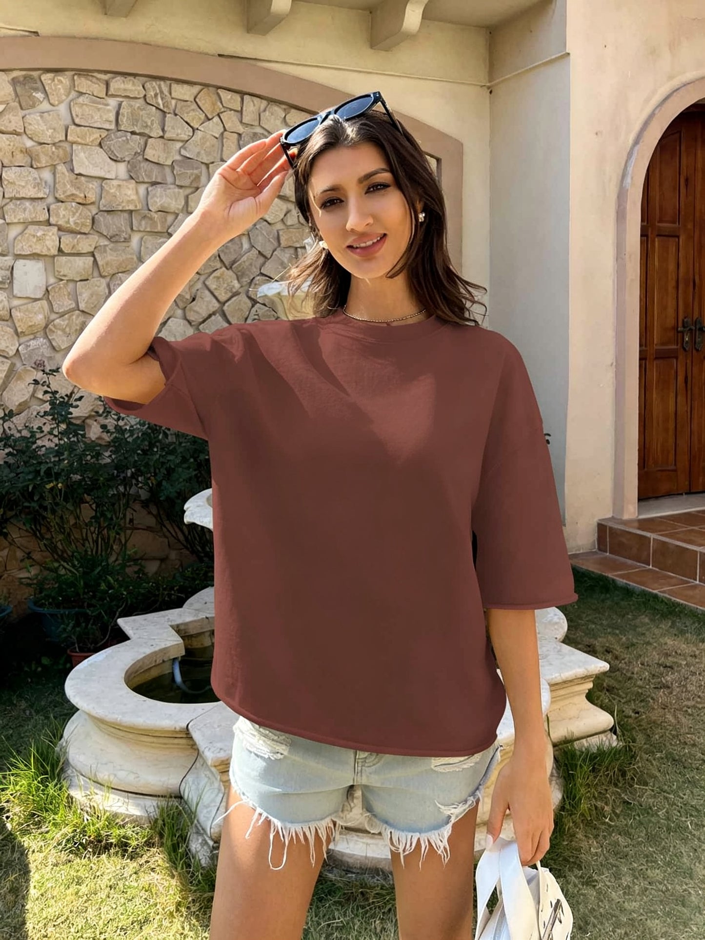 Krótki rękaw bluzy uniseks QT02280, dostępne w wielu kolorach