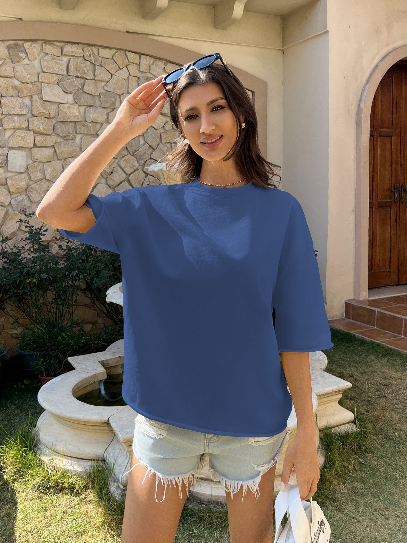 Krótki rękaw bluzy uniseks QT02280, dostępne w wielu kolorach
