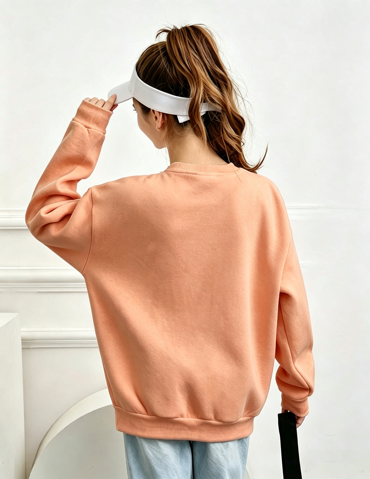 Bluza dresowa bez kaptura, frotowa, uniseks dla dzieci TG260