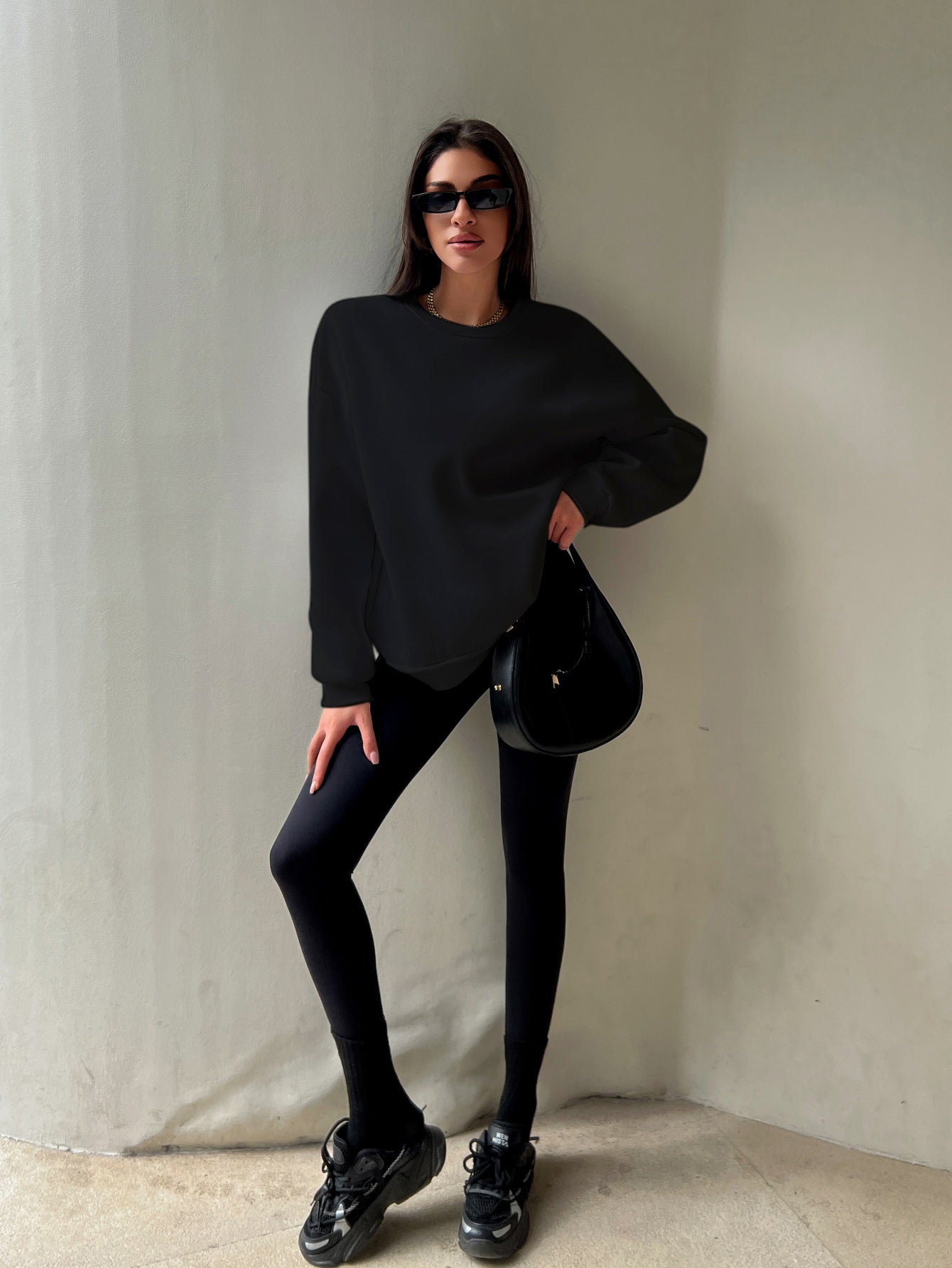 Bluza zimowa, welurowa, gruba, super ciepła（TWZ360）